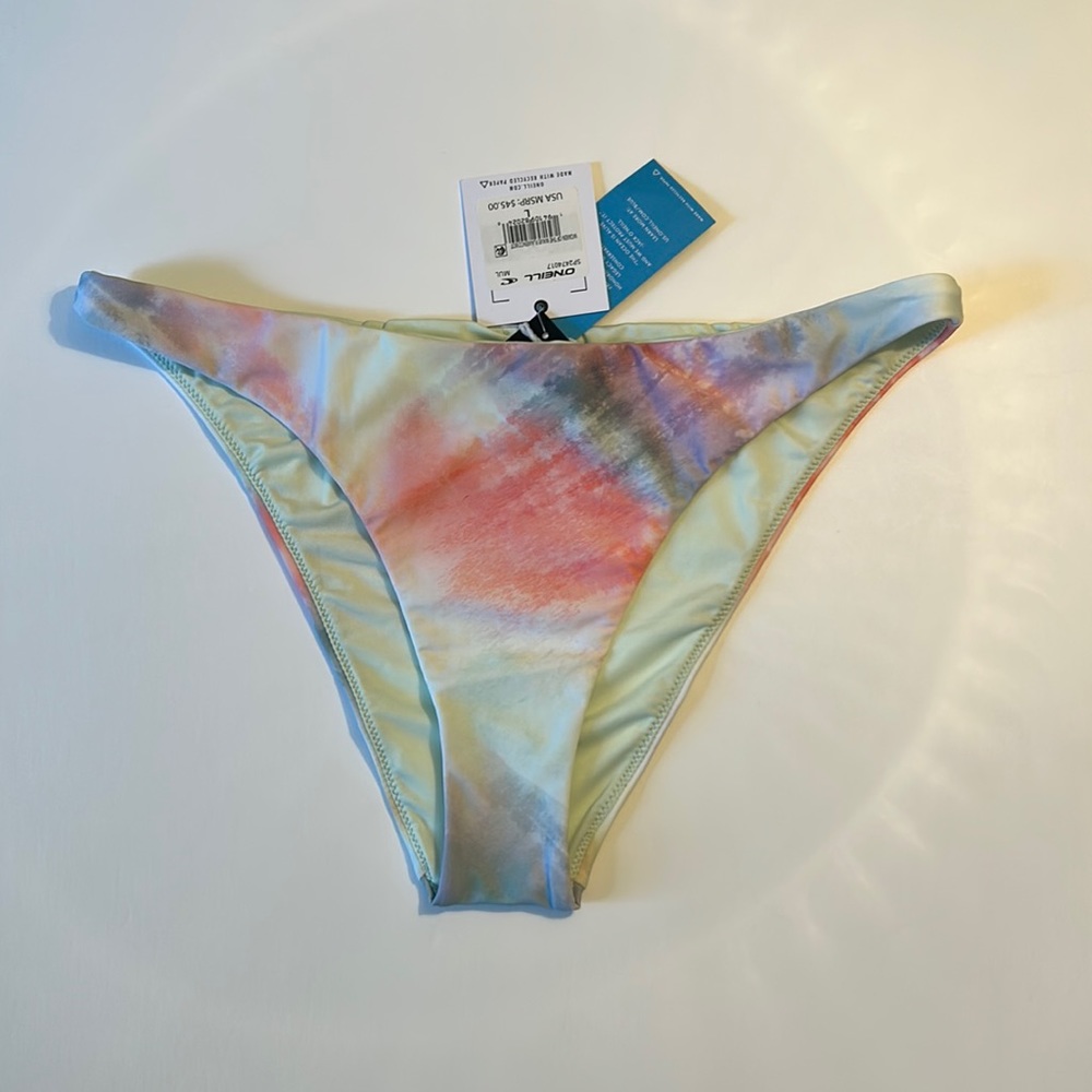 O’Neill Large Bottoms Bikini Women of the Wave Flamenco Bottoms in Multi NWT - Picture 2 of 9